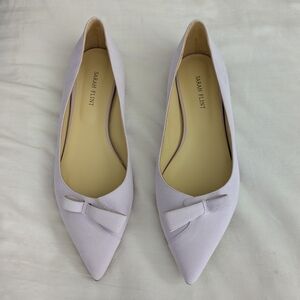 Sarah Flint Lavender Suede Flats